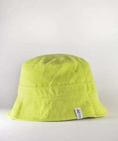 Lime bucket hat