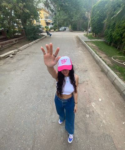 PINK HAVE A GOOD DAY TRUCKER