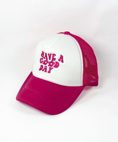 PINK HAVE A GOOD DAY TRUCKER