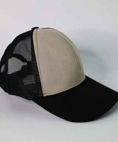 Beige x Black Trucker Cap