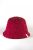 Maroon bucket hat